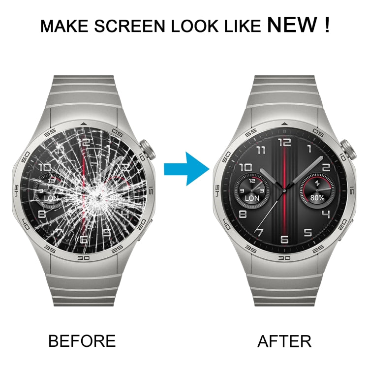 For Huawei Watch GT 4 46mm Original LCD Screen with Frame (Silver) - For Huawei by buy2fix | Online Shopping UK | buy2fix