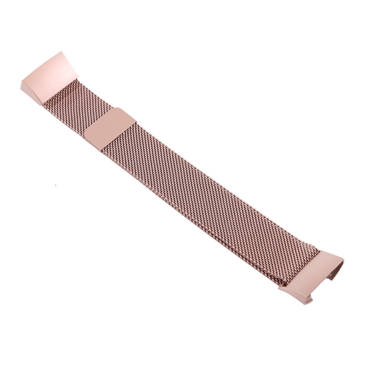 Metal Watch Band for Fitbit Charge 3(Rose Gold) - Watch Bands by buy2fix | Online Shopping UK | buy2fix