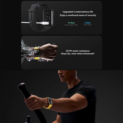 [HK Warehouse] Original Xiaomi Mi Band 8 Pro Global 1.74 inch AMOLED Full Color Screen 5ATM Waterproof Smart Watch, Support GPS / Heart Rate (Black) - Wearable Devices by Xiaomi | Online Shopping UK | buy2fix