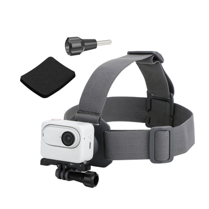 Sunnylife TD672 360 Rotation Adjustable Head Strap Vlog POV Mount Belt for GoPro, Insta360, DJI Osmo Action and Other Action Cameras  (Grey) - Head Belt by Sunnylife | Online Shopping UK | buy2fix