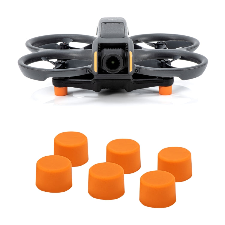 For DJI Avata 2 STARTRC Silicone Feet Pad (Orange) -  by STARTRC | Online Shopping UK | buy2fix