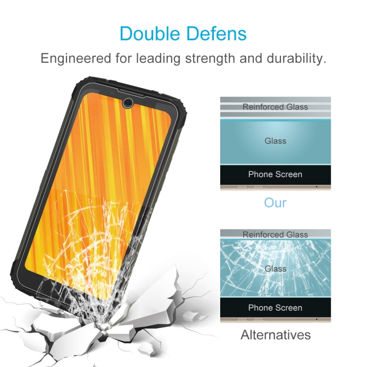 For  Doogee S59 Pro 50 PCS 0.26mm 9H 2.5D Tempered Glass Film - Others by buy2fix | Online Shopping UK | buy2fix