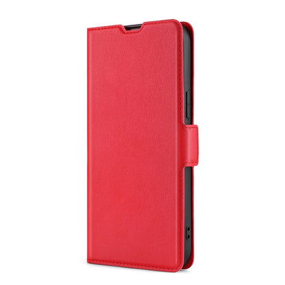 For Doogee X96 Pro Ultra-thin Voltage Side Buckle PU + TPU Horizontal Flip Leather Case with Holder & Card Slot(Red) - More Brand by buy2fix | Online Shopping UK | buy2fix
