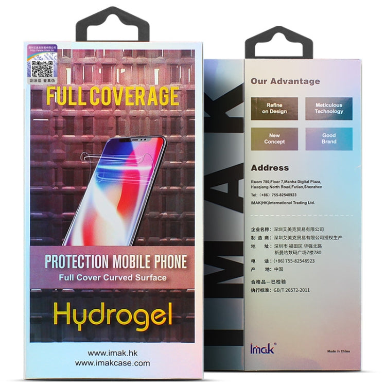 For Samsung Galaxy A52 5G / 4G 2pcs IMAK 0.15mm Curved Full Screen Protector Hydrogel Film Back Protector - Galaxy Tempered Glass by imak | Online Shopping UK | buy2fix