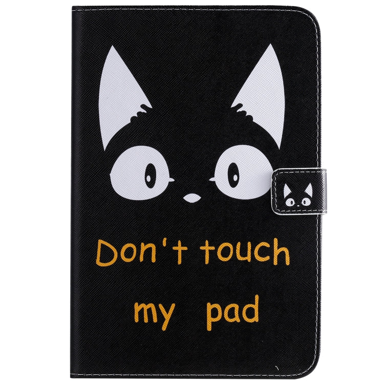 For iPad Mini 2019 & 4 & 3 & 2 & 1 3D Colored Drawing Horizontal Flip Leather Case with Holder & Card Slots & Wallet & Sleep / Wake-up Function(Cat Ears) - iPad mini (2019) / mini 5 Cases by buy2fix | Online Shopping UK | buy2fix