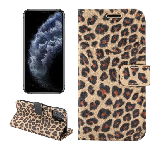 For iPhone 13 Pro Max Leopard Pattern Horizontal Flip PC + PU Leather Case with Holder & Card Slots & Wallet (Yellow) - iPhone 13 Pro Max Cases by buy2fix | Online Shopping UK | buy2fix