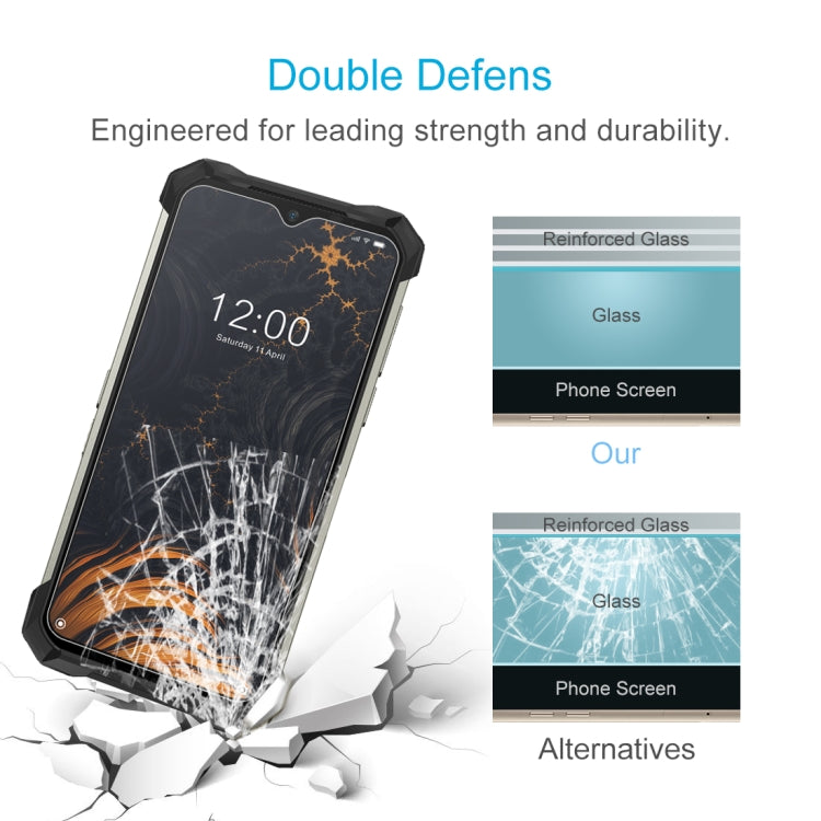 For Oukitel WP9 10 PCS 0.26mm 9H 2.5D Tempered Glass Film - Ulefone Tempered Glass by buy2fix | Online Shopping UK | buy2fix