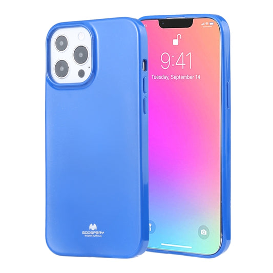 For iPhone 13 Pro Max GOOSPERY JELLY Full Coverage Soft Case (Blue) - iPhone 13 Pro Max Cases by GOOSPERY | Online Shopping UK | buy2fix