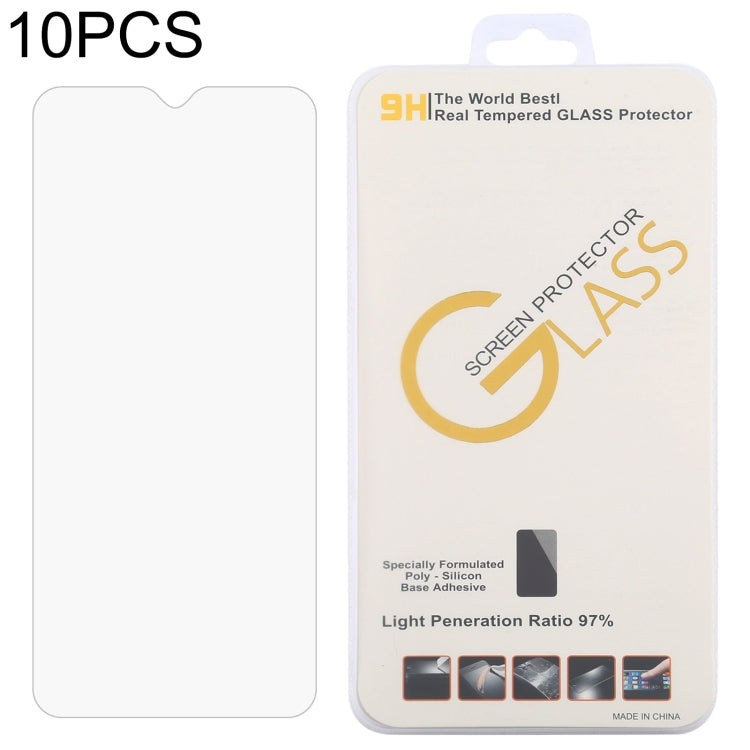 For Ulefone Note 7 10 PCS 0.26mm 9H 2.5D Tempered Glass Film - Ulefone Tempered Glass by buy2fix | Online Shopping UK | buy2fix