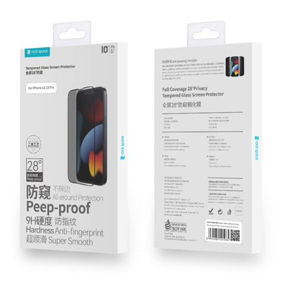 For iPhone 13 Pro ROCK SPACE 0.33mm Full Screen 28 Degrees Anti-peeping Tempered Glass Film - iPhone 13 Pro Tempered Glass by ROCK | Online Shopping UK | buy2fix