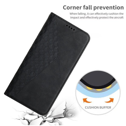 For iPhone 11 Pro Max Diamond Pattern Splicing Skin Feel Magnetic Horizontal Flip Leather Case with Card Slots & Holder & Wallet (Black) - iPhone 11 Pro Max Cases by buy2fix | Online Shopping UK | buy2fix