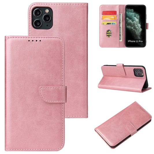 Calf Texture Buckle Horizontal Flip Leather Case with Holder & Card Slots & Wallet For iPhone 11 Pro(Rose Gold) - iPhone 11 Pro Cases by buy2fix | Online Shopping UK | buy2fix