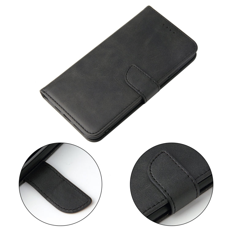 For iPhone XS Max Calf Texture Buckle Horizontal Flip Leather Case with Holder & Card Slots & Wallet(Black) - More iPhone Cases by buy2fix | Online Shopping UK | buy2fix