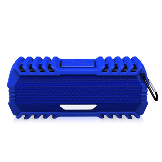 NewRixing NR-5015 Outdoor Portable Bluetooth Speakerr with Hook, Support Hands-free Call / TF Card / FM / U Disk(Blue) - Desktop Speaker by NewRixing | Online Shopping UK | buy2fix