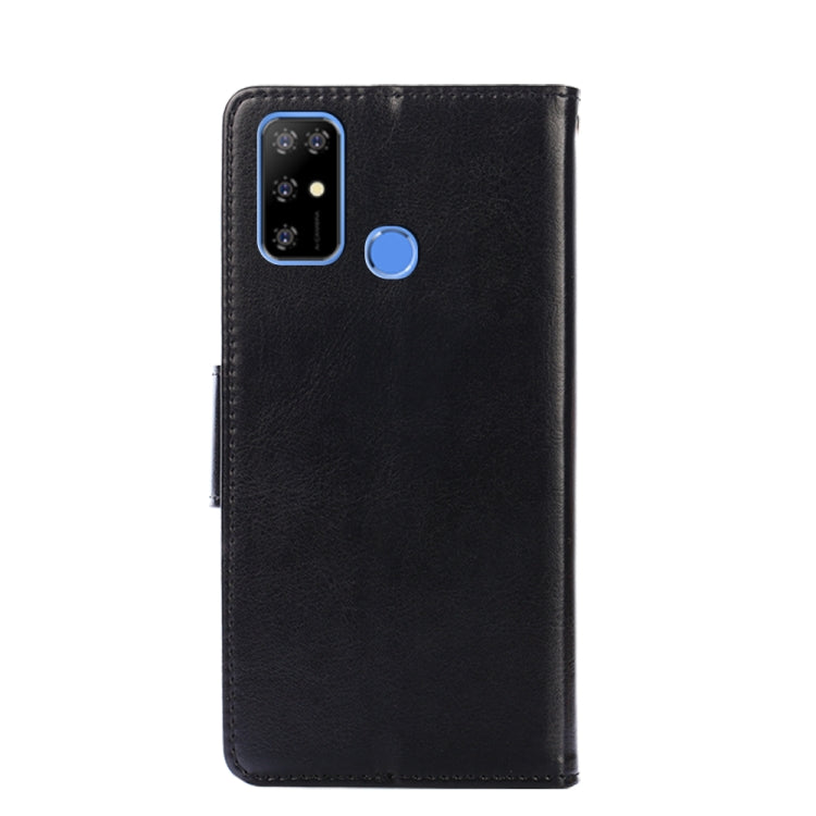 For Doogee X96 Pro Crystal Texture Horizontal Flip Leather Case with Holder & Card Slots & Wallet(Black) - More Brand by buy2fix | Online Shopping UK | buy2fix