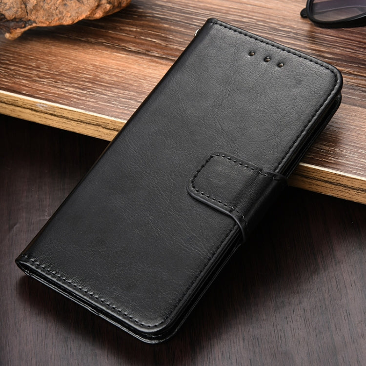 For Ulefone Note 10 Crystal Texture Horizontal Flip Leather Case with Holder & Card Slots & Wallet(Black) - Ulefone Cases by buy2fix | Online Shopping UK | buy2fix