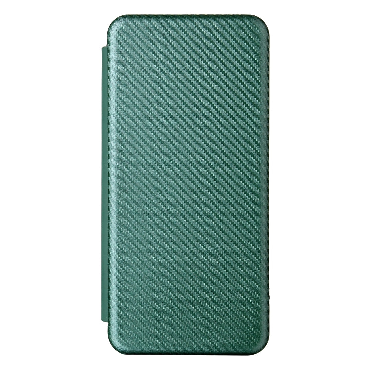 For Doogee S59 / S59 Pro Carbon Fiber Texture Horizontal Flip TPU + PC + PU Leather Case with Card Slot(Green) - More Brand by buy2fix | Online Shopping UK | buy2fix