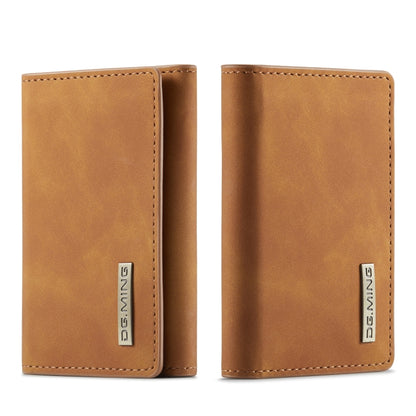 DG.MING M1 Series 3-Fold Multi Card Wallet(Brown) - Wallets by DG.MING | Online Shopping UK | buy2fix