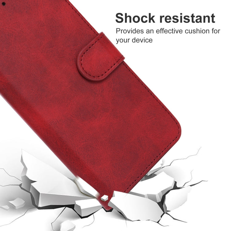 Leather Phone Case For Blackview OSCAL C20 / C20 Pro(Red) - More Brand by buy2fix | Online Shopping UK | buy2fix