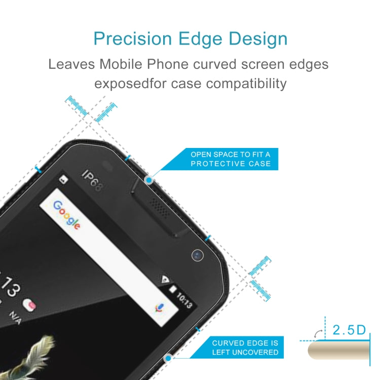 10 PCS 0.26mm 9H 2.5D Tempered Glass Film For Doogee S30 - For Doogee by buy2fix | Online Shopping UK | buy2fix