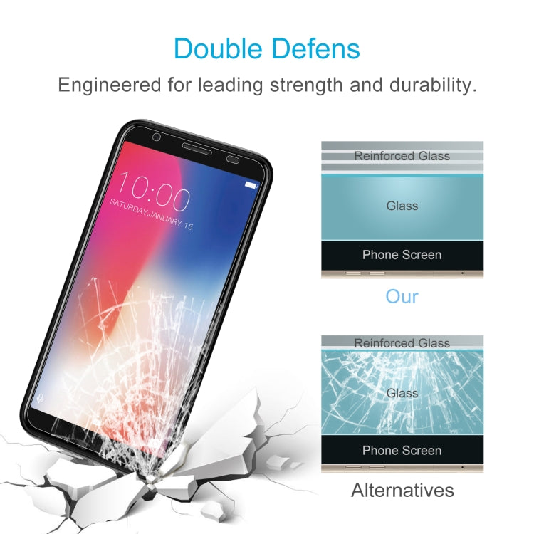 10 PCS 0.26mm 9H 2.5D Tempered Glass Film For Doogee X55 - For Doogee by buy2fix | Online Shopping UK | buy2fix