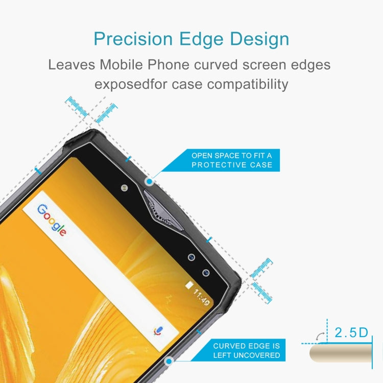 50 PCS 0.26mm 9H 2.5D Tempered Glass Film For Ulefone Power 5 - Ulefone Tempered Glass by buy2fix | Online Shopping UK | buy2fix