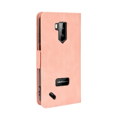 For Ulefone Armor X9 Skin Feel Calf Pattern Leather Phone Case(Pink) - Ulefone Cases by buy2fix | Online Shopping UK | buy2fix