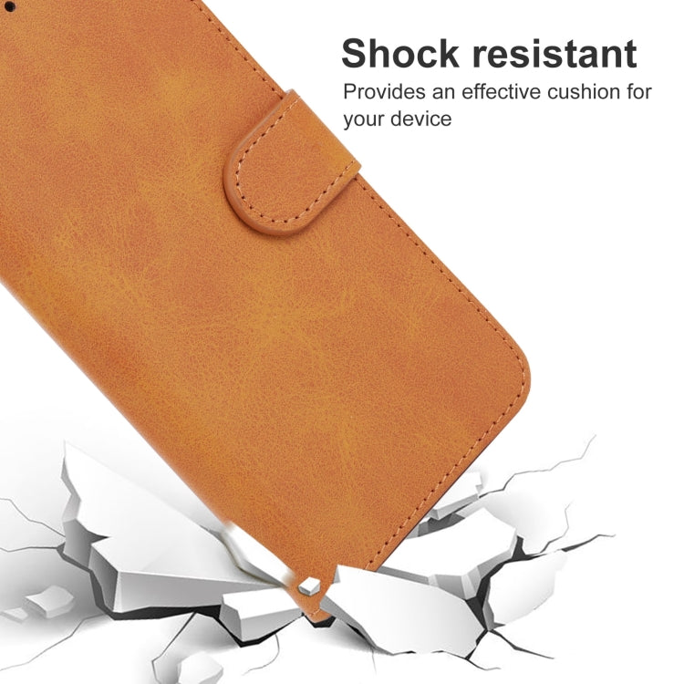 Leather Phone Case For Doogee X95 Pro(Brown) - More Brand by buy2fix | Online Shopping UK | buy2fix