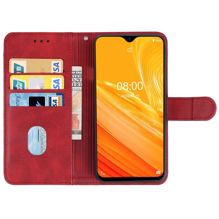 Leather Phone Case For Ulefone Note 8(Red) - Ulefone Cases by buy2fix | Online Shopping UK | buy2fix