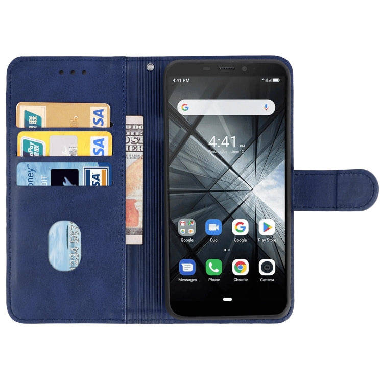 Leather Phone Case For Ulefone Armor X5(Blue) - Ulefone Cases by buy2fix | Online Shopping UK | buy2fix