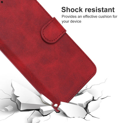 Leather Phone Case For Honor 7S(Red) - Doogee Cases by buy2fix | Online Shopping UK | buy2fix