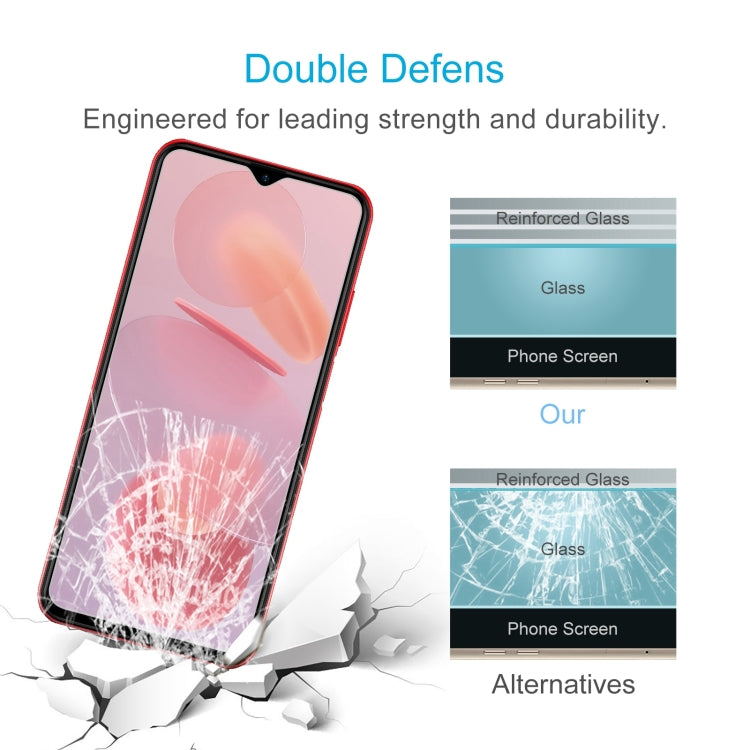 50 PCS 0.26mm 9H 2.5D Tempered Glass Film For Ulefone Note 12P - Ulefone Tempered Glass by buy2fix | Online Shopping UK | buy2fix