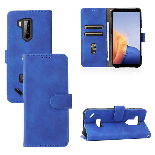 For Ulefone Armor X9 Skin Feel Magnetic Buckle Calf Texture PU Phone Case(Blue) - Ulefone Cases by buy2fix | Online Shopping UK | buy2fix