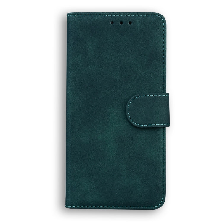 For Blackview A80 Pro Skin Feel Pure Color Flip Leather Phone Case(Green) - More Brand by buy2fix | Online Shopping UK | buy2fix