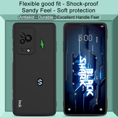 For Xiaomi Black Shark 5 Pro IMAK UC-3 Series Shockproof Frosted TPU Phone Case(Black) - Xiaomi Cases by imak | Online Shopping UK | buy2fix
