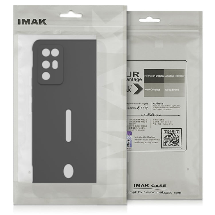 For OPPO Realme 9 Pro / Q5 / V25 5G IMAK UC-4 Series Straight Edge TPU Phone Case(Black) - Realme Cases by imak | Online Shopping UK | buy2fix
