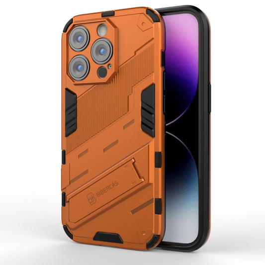 For iPhone 14 Pro Max Punk Armor 2 in 1 PC + TPU Phone Case (Orange) - iPhone 14 Pro Max Cases by buy2fix | Online Shopping UK | buy2fix