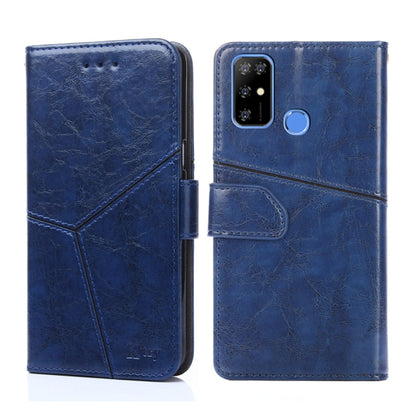 For Doogee X96 Pro Geometric Stitching Horizontal Flip Leather Phone Case(Blue) - Doogee Cases by buy2fix | Online Shopping UK | buy2fix