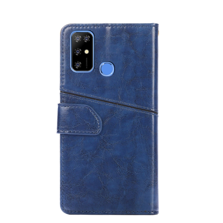 For Doogee X96 Pro Geometric Stitching Horizontal Flip Leather Phone Case(Blue) - Doogee Cases by buy2fix | Online Shopping UK | buy2fix