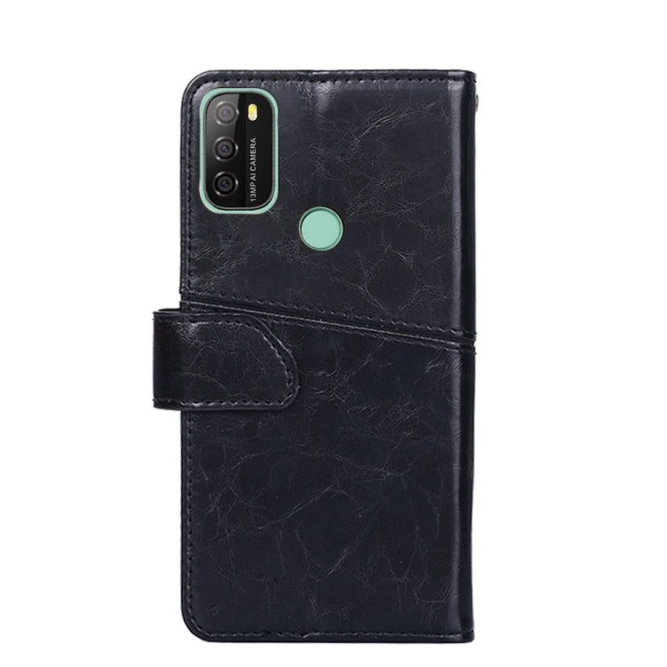 For Blackview A70 Geometric Stitching Horizontal Flip Leather Phone Case(Black) - More Brand by buy2fix | Online Shopping UK | buy2fix