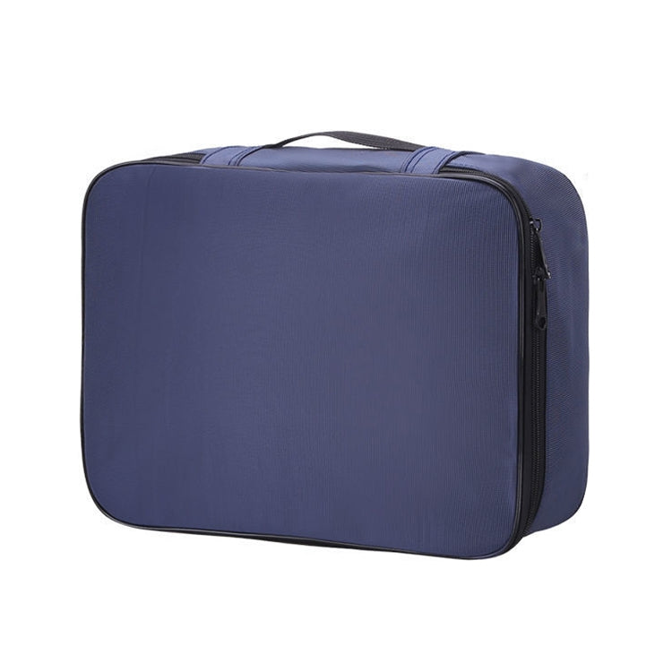 Multifunctional Thickened Large-capacity Document Storage Bag, Specification:Single Layer(Royal Blue) - Digital Storage Bag by buy2fix | Online Shopping UK | buy2fix