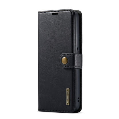 For OnePlus Ace & 10R DG.MING Crazy Horse Texture Detachable Magnetic Leather Phone Case(Black) - OnePlus Cases by DG.MING | Online Shopping UK | buy2fix