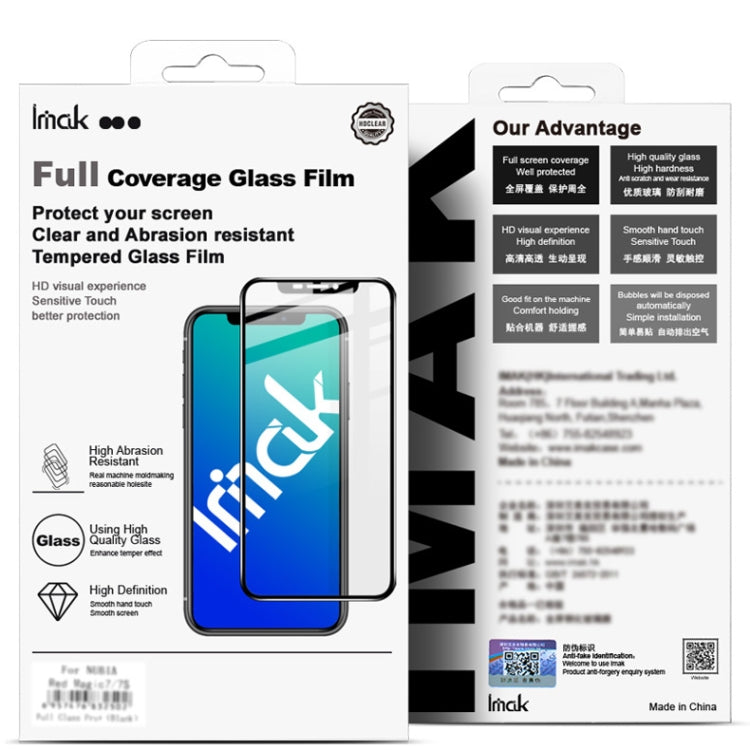 imak 9H Surface Hardness Full Screen Tempered Glass Film Pro+ Series For Honor X8 2022 - Honor Tempered Glass by imak | Online Shopping UK | buy2fix