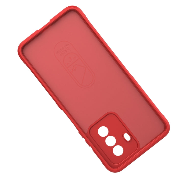 For Huawei Enjoy 50 4G / Nova Y70 Magic Shield TPU + Flannel Phone Case(Wine Red) - Huawei Cases by buy2fix | Online Shopping UK | buy2fix