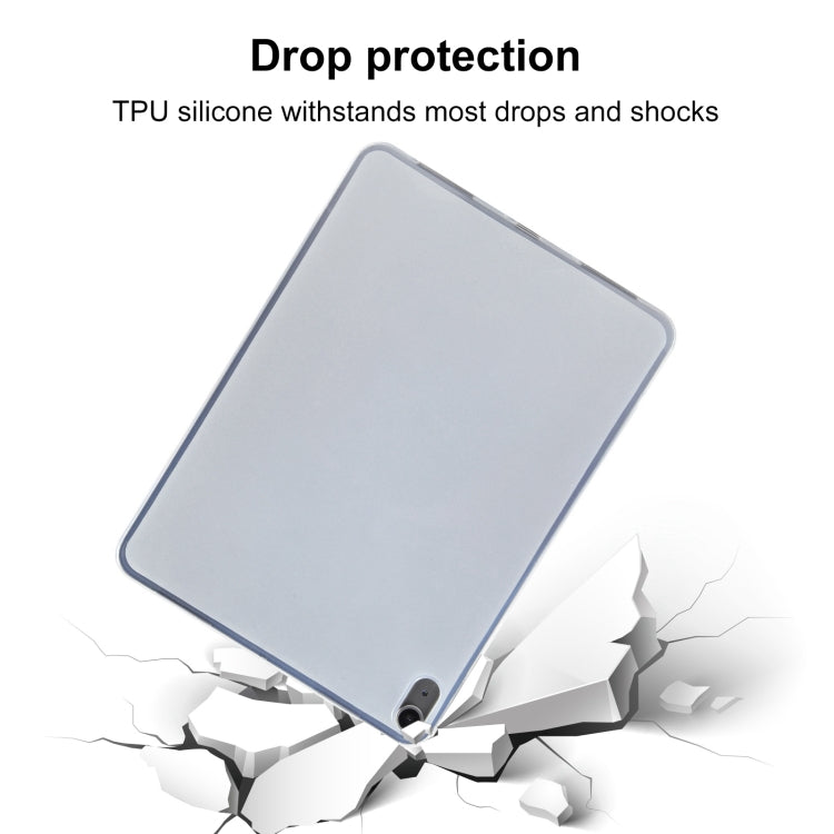 TPU Tablet Case For iPad Air 11 2024 / Air 2020 / 2022 10.9 (Frosted Clear) - iPad Air (2022) / (2020) 10.9 Cases by buy2fix | Online Shopping UK | buy2fix