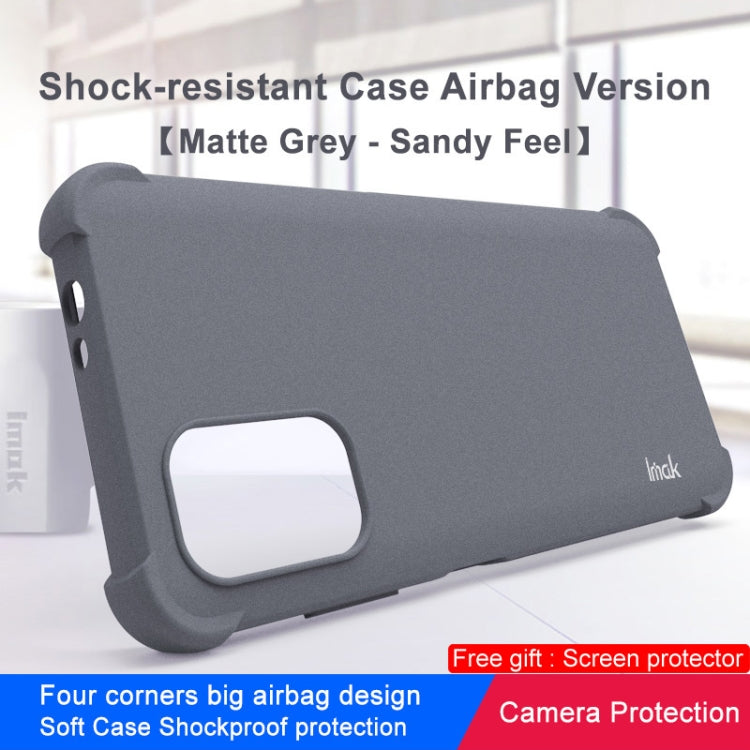 For Nokia G11/G21 IMAK All-inclusive Shockproof Airbag TPU Case (Matte Grey) - Nokia Cases by imak | Online Shopping UK | buy2fix