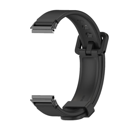 For Huawei Band 7 / 7 NFC MIJOBS Breathable Silicone Watch Band(Black) - Watch Bands by MIJOBS | Online Shopping UK | buy2fix