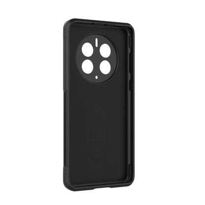 For Huawei Mate 50 Pro Magic Shield TPU + Flannel Phone Case(Dark Green) - Huawei Cases by buy2fix | Online Shopping UK | buy2fix