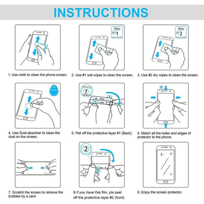 For Doogee S96GT 10pcs 0.26mm 9H 2.5D Tempered Glass Film - For Doogee by buy2fix | Online Shopping UK | buy2fix