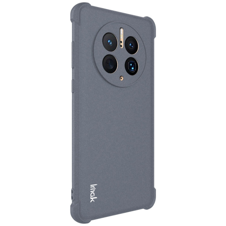 For Huawei Mate 50 imak All-inclusive Shockproof Airbag TPU Case(Matte Grey) - Huawei Cases by imak | Online Shopping UK | buy2fix